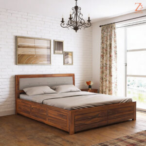 Double Bed Queen Size Bed Furniture - Z Cube Furniture 01