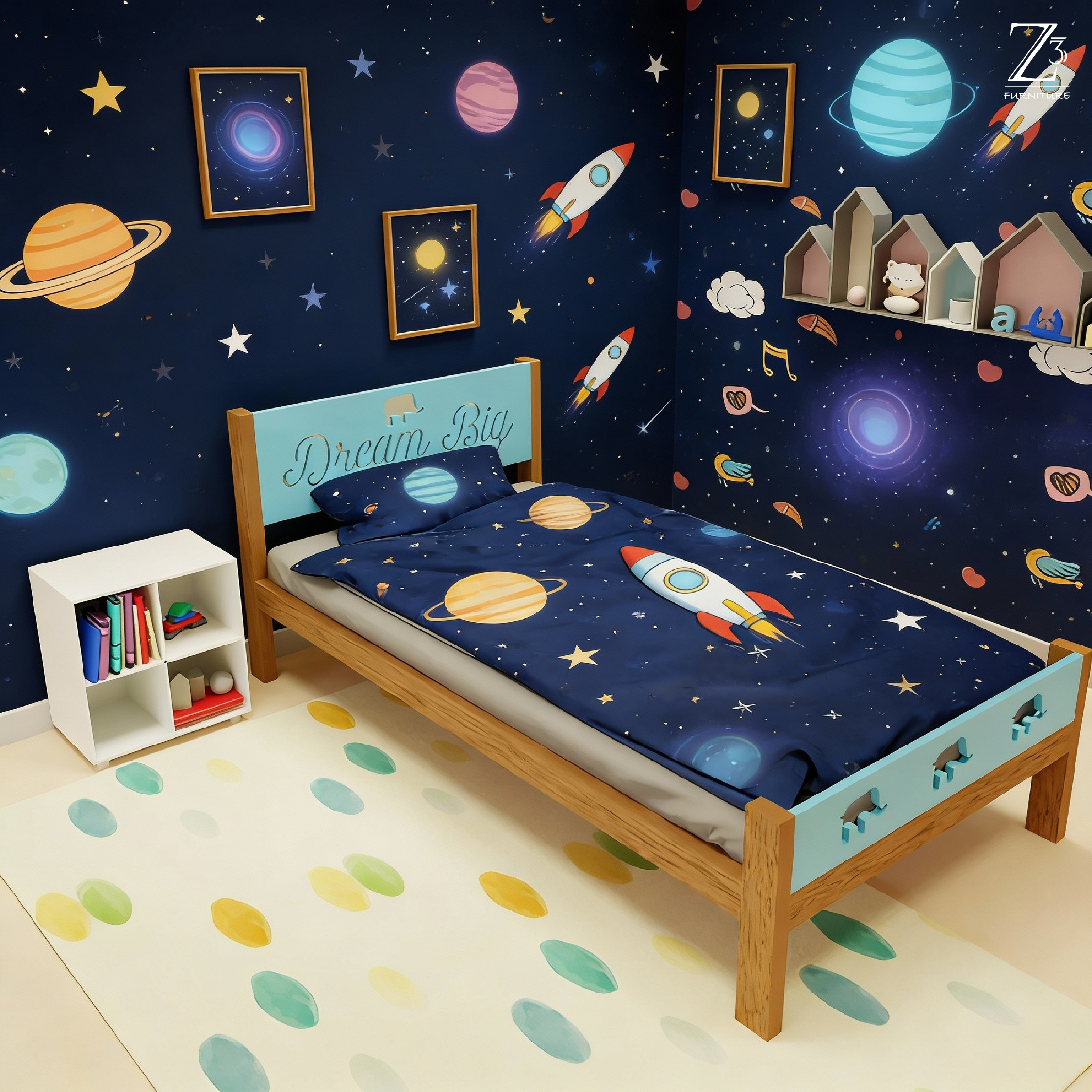 Kids Bed Furniture - Z Cube Furniture 01