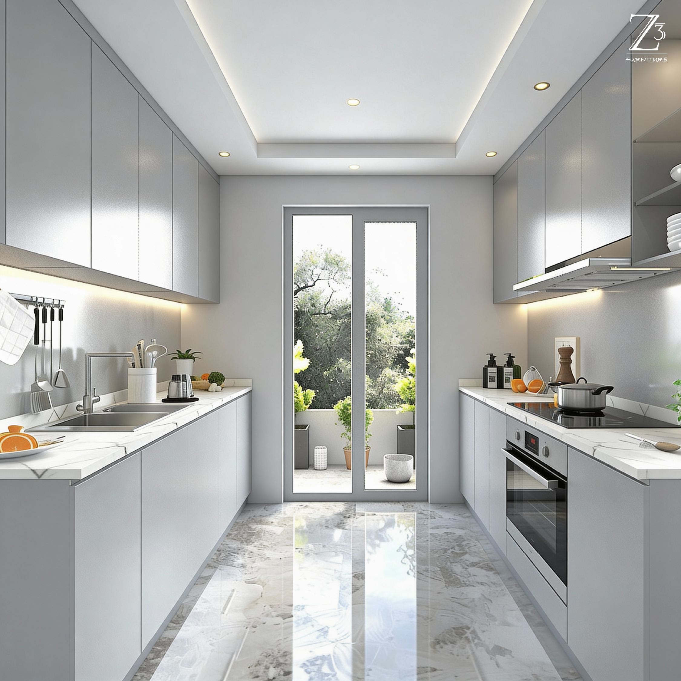 Parallel Kitchen Furniture - Z Cube Furniture 01