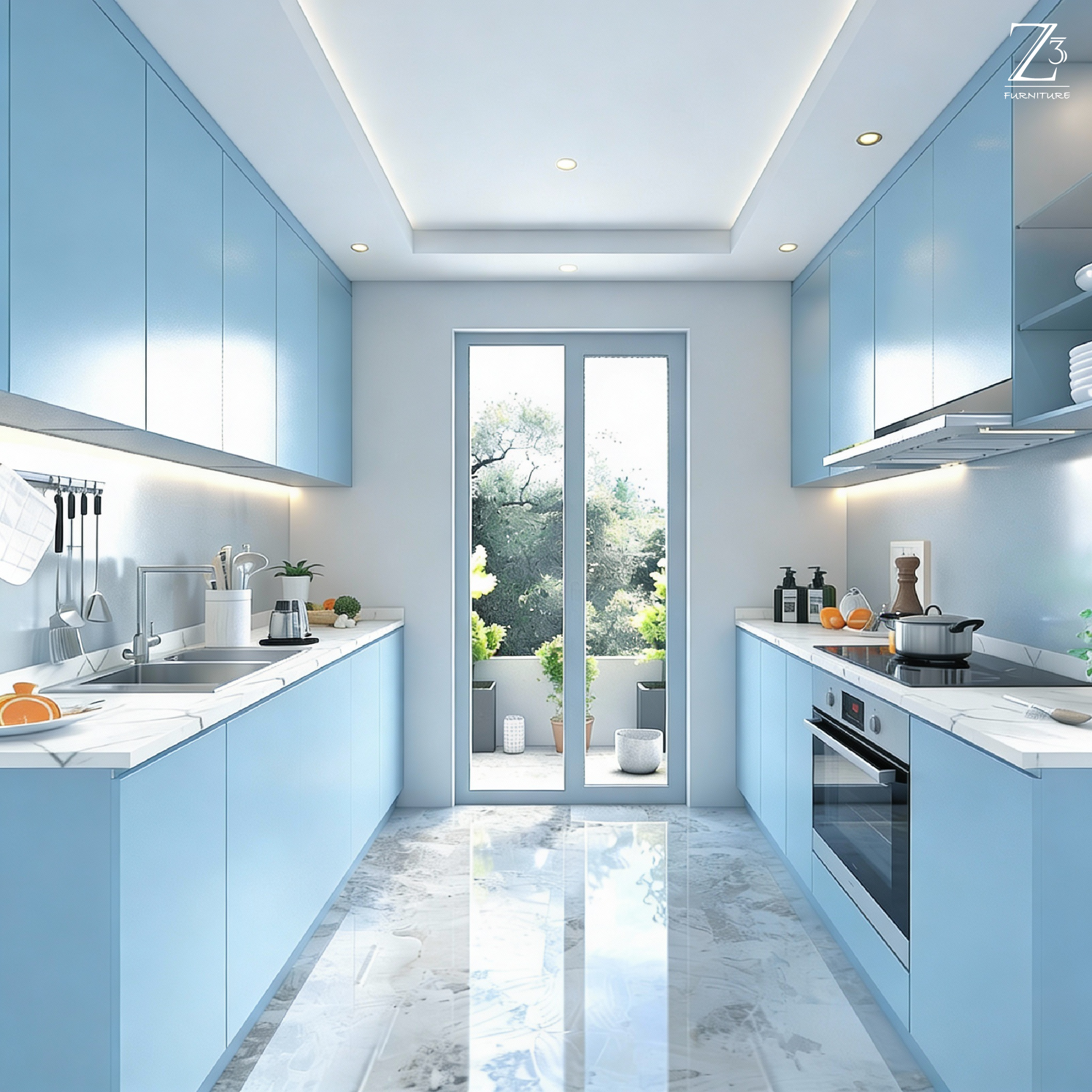 Parallel Kitchen Furniture - Z Cube Furniture 03