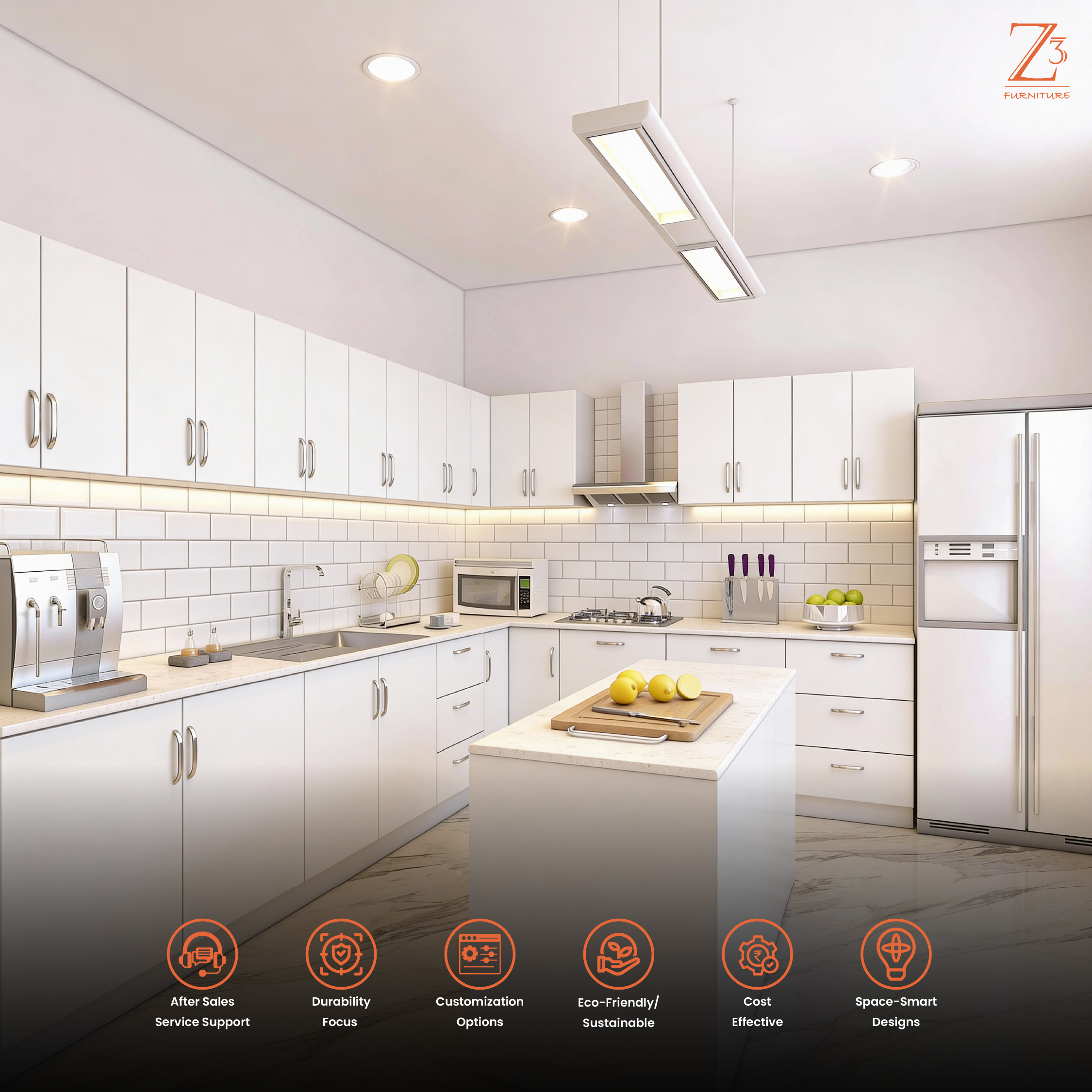 Island Kitchen Furniture - Z Cube Furniture 05