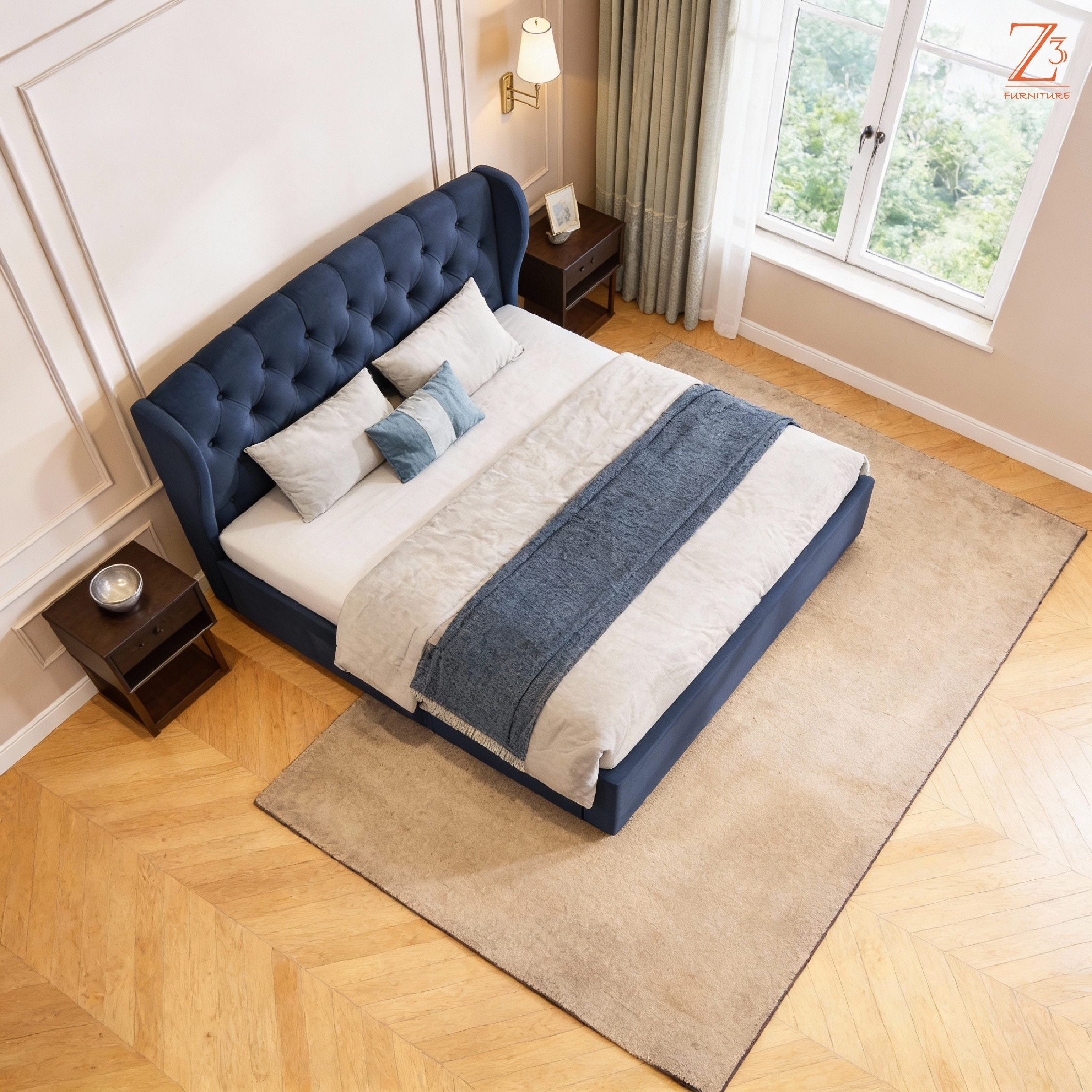 Upholstered Bed Furniture - Z Cube Furniture 04