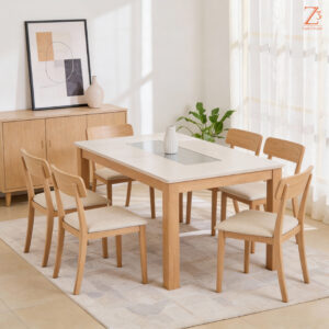 6 Seater Dining Set Furniture - Z Cube Furniture 01