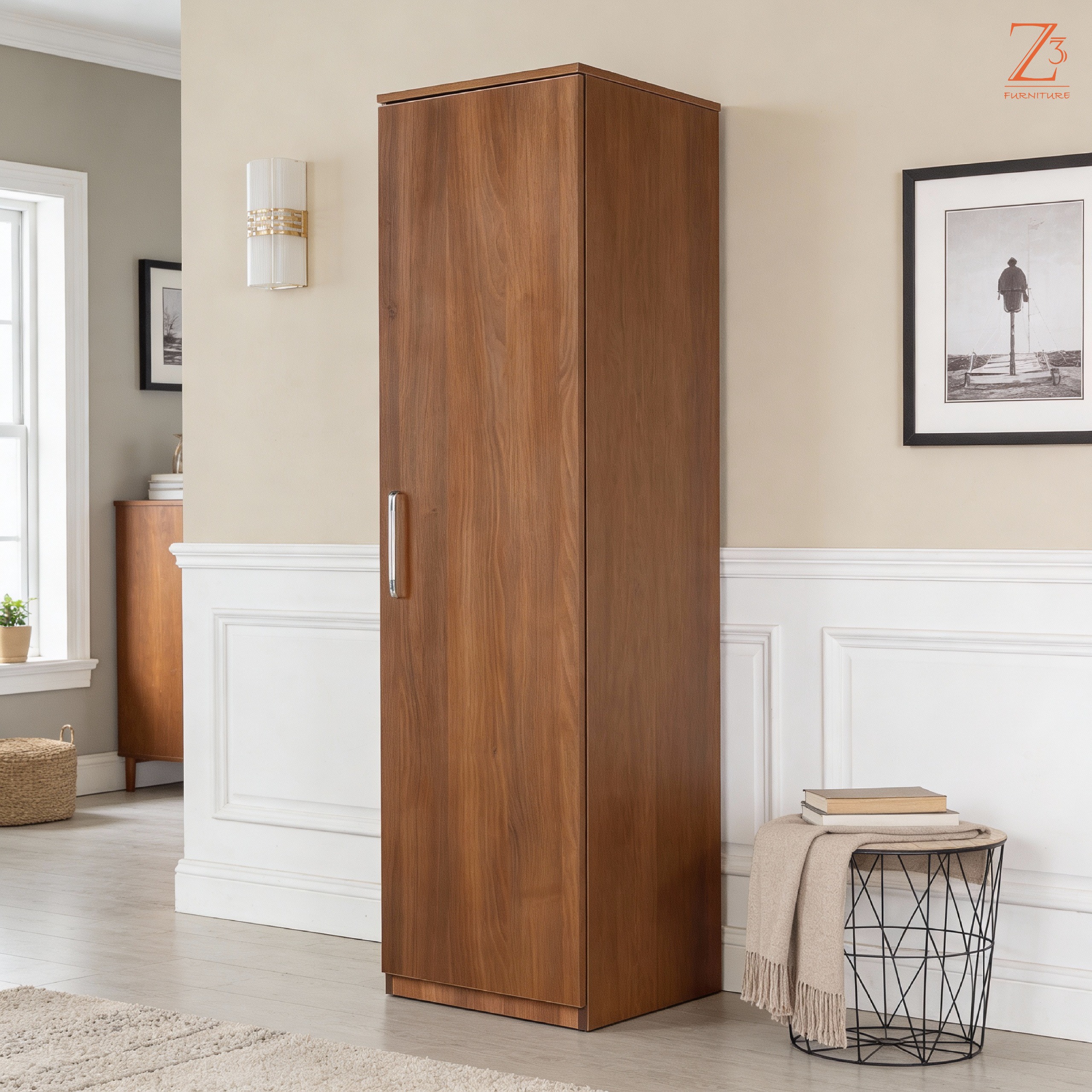 Single Door Wardrobe Furniture - Z Cube Furniture 2