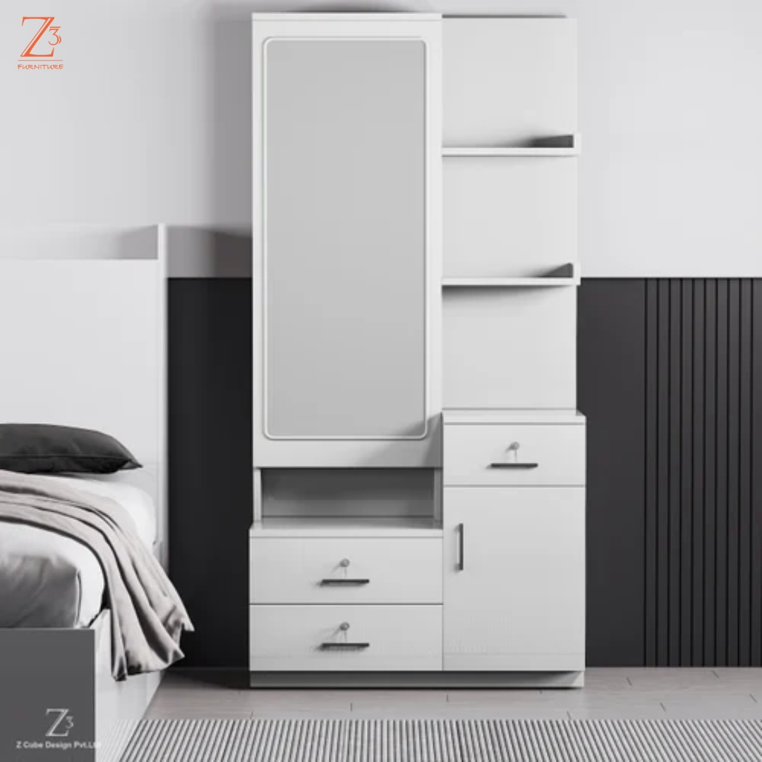 White Dressing Table Manufacturer - Z Cube Furniture 1
